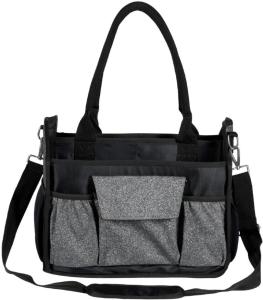 Equipage Ryktväska Glitter (Svart/grå, glitter)