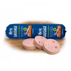 Brit Premium Köttkorv Chicken & Venison 800g