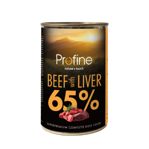 Profine Cans 65% Beef&Beef Liver 400g