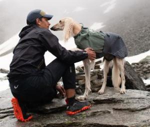Non-Stop Fjord Raincoat Grå/grön