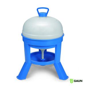 Vattenautomat Sifon Blå/Vit till Höns