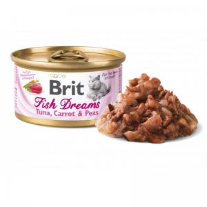 Brit Fish Dreams Tuna, Carrot & Pea 80g