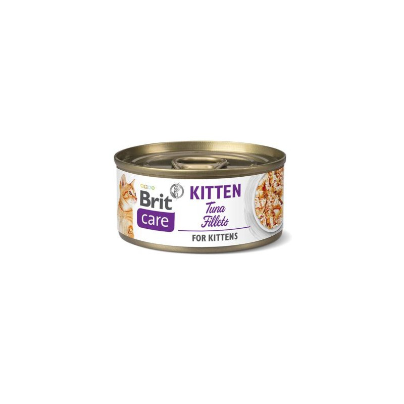 Brit Care Cat Cans for Kitten with Tuna Fillets 70g