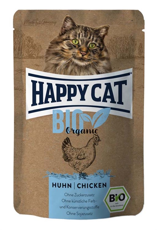 HappyCat Våtfoder Bio Organic Chicken 85g