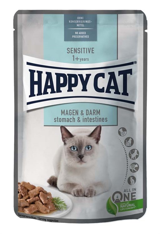 HappyCat Våtfoder Sensitive Stomach 85g