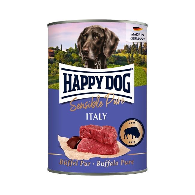 Happy Dog Våtfoder 100% Buffel 12-Pack