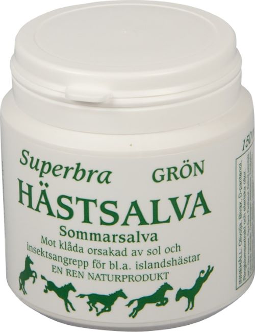 Superbra Hästsalva grön