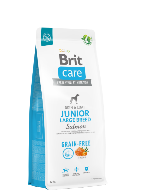 Brit Care Dog Grain-free Junior Large Breed 12kg 10-pack