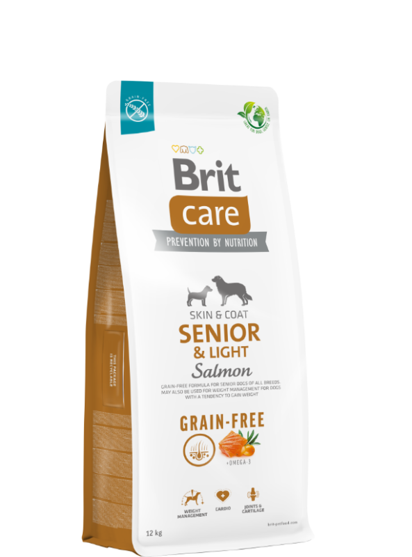 Brit Care Dog Grain-free Senior & Light 12kg 2-pack