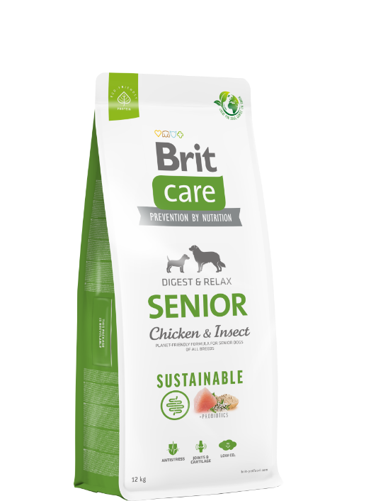 Brit Care Dog Sustainable Senior 12kg 2-pack
