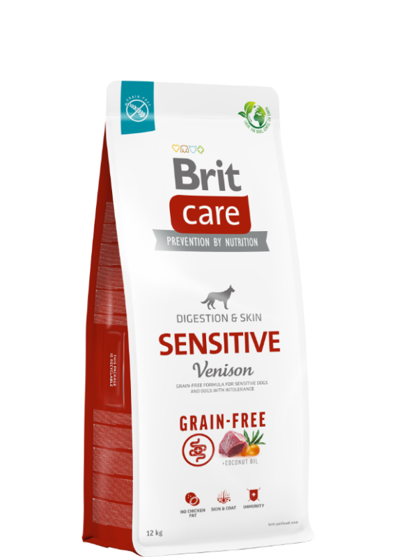 Brit Care Dog Grain-free Sensitive 12kg 2-pack