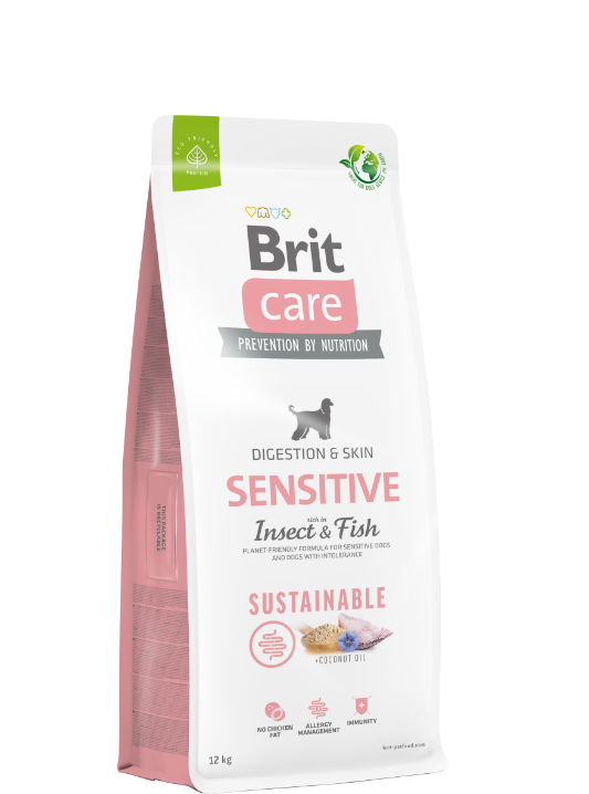 Brit Care Dog Sustainable Sensitive 12kg 2-pack