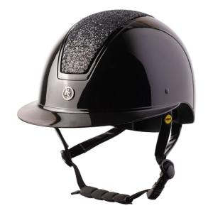 Ridhjälm Mips Vision Glitter Svart