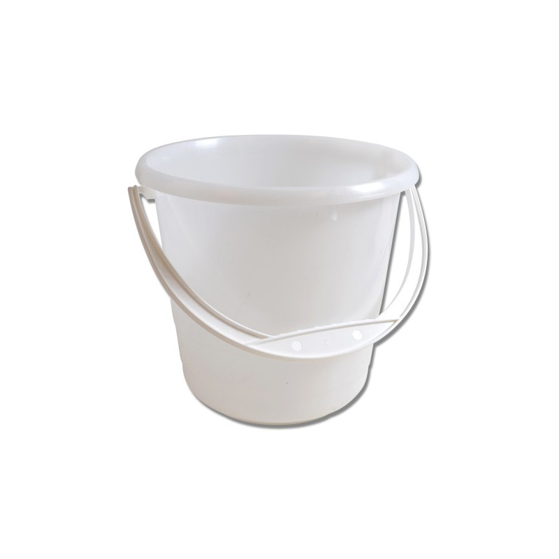 Hink 5 Liter Vit - Foderboden.se