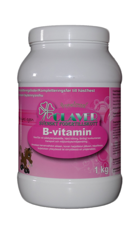 Claver B-vitamin Ponny 1kg