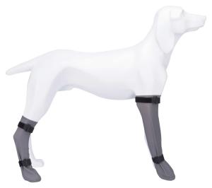 Skyddssock, silikon grå S: 6cm/30cm