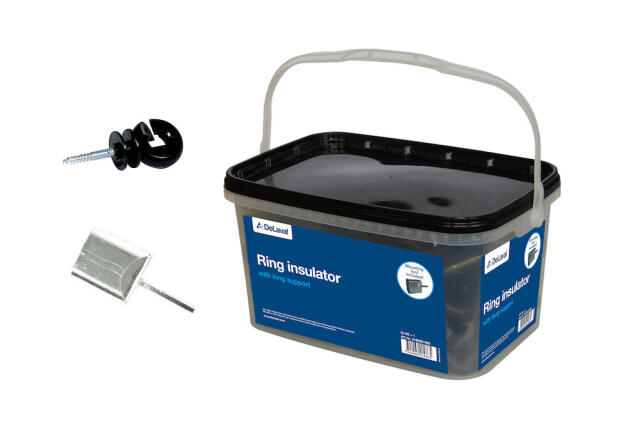 Ringisolator i Hink 120-pack med 1 isolatordragare