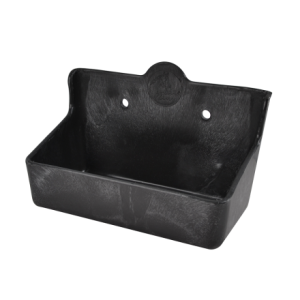 Saltstenshållare Liggande för 2kg Svart