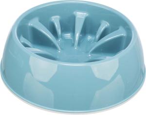 Slow Feed skål, plast/TPR, 0.3 l/ø 16 cm