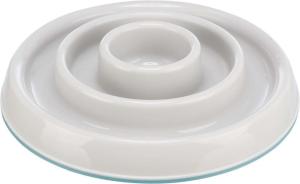 Slow Feed skål, plast/TPR, 0.45 l/ø 23 cm