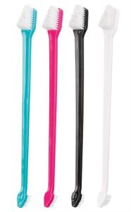 Tandborstset i plast 23 cm 4-pack