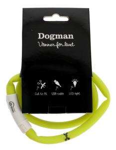 Dogman LED-ring Silicon Gul
