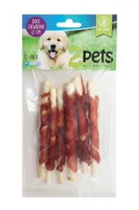 2pets Tuggpinne m  Anka  12cm  6-pack