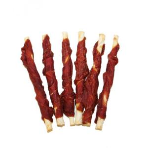 2pets Tuggpinne m ankfilé 12cm 6-pack 70g