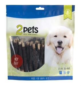2pets Tuggpinne mald nötkött 12cm 30-pack 400g