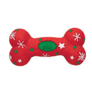 KONG Julleksak AirDog Bone Mix M 15cm
