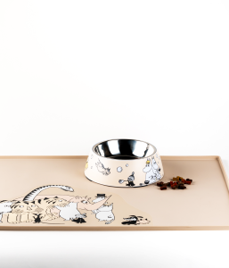 Mumin Silikon Underlägg till Matskål (Beige 60-40cm)