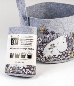Mumin Förvaringskorg (17l Flower Field)