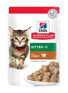 Hills Science Plan Kitten Chicken & Turkey 12x85g portionspåsar