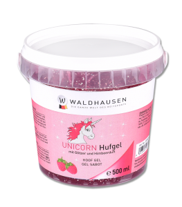 Hovgel Unicorn Rosa m. glitter 500ml