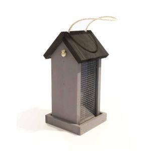 Fågelmatare DUO GRÅ 13,5 x 13,5 x 29cm