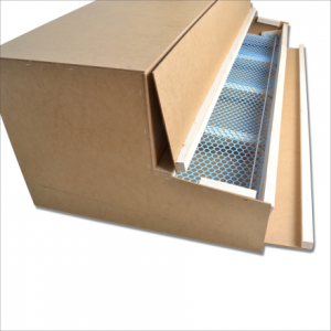 Värprede 4-fack Framplock 120x55x38cm