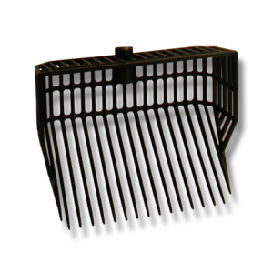 Grephuvud med sidogaller stor