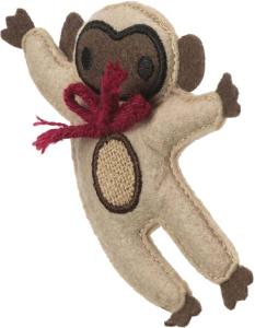 Apa, tyg, catnip, 11cm