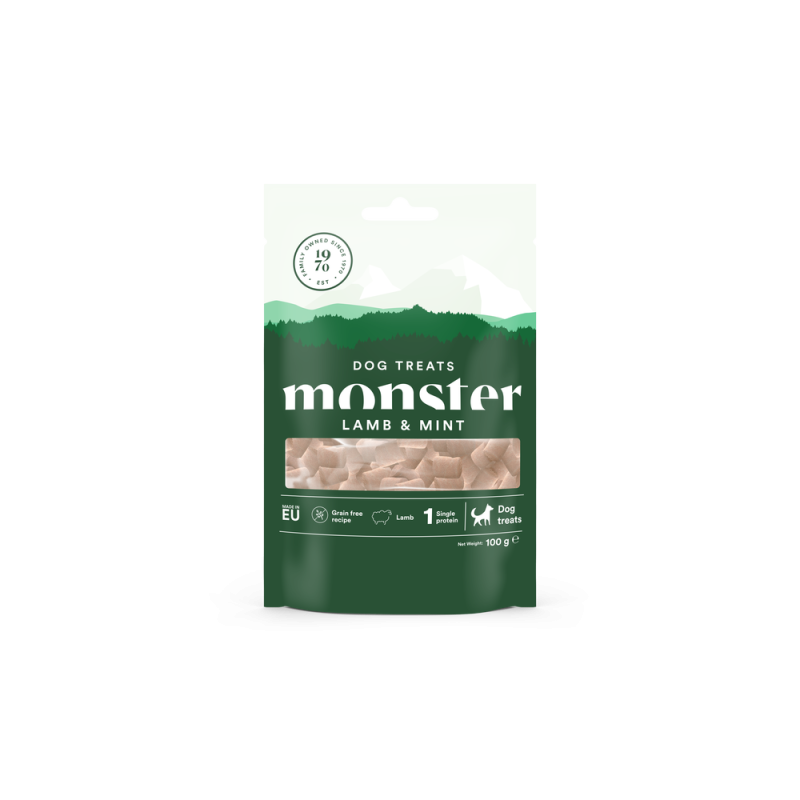 Monster Dog Treats Lamb 100g