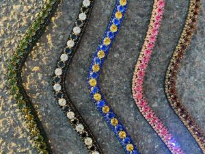 Globus Pannband m. Kristaller