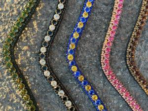 Globus Pannband m. Kristaller