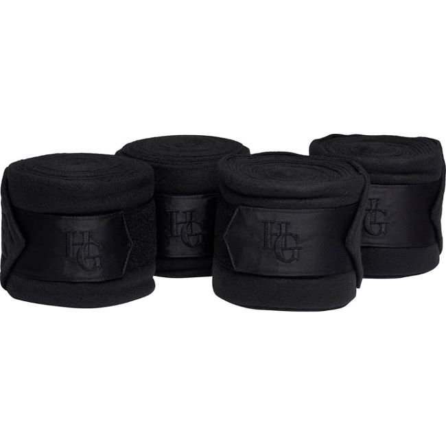 HG Fleecelindor 3,5m 4-pack Svart