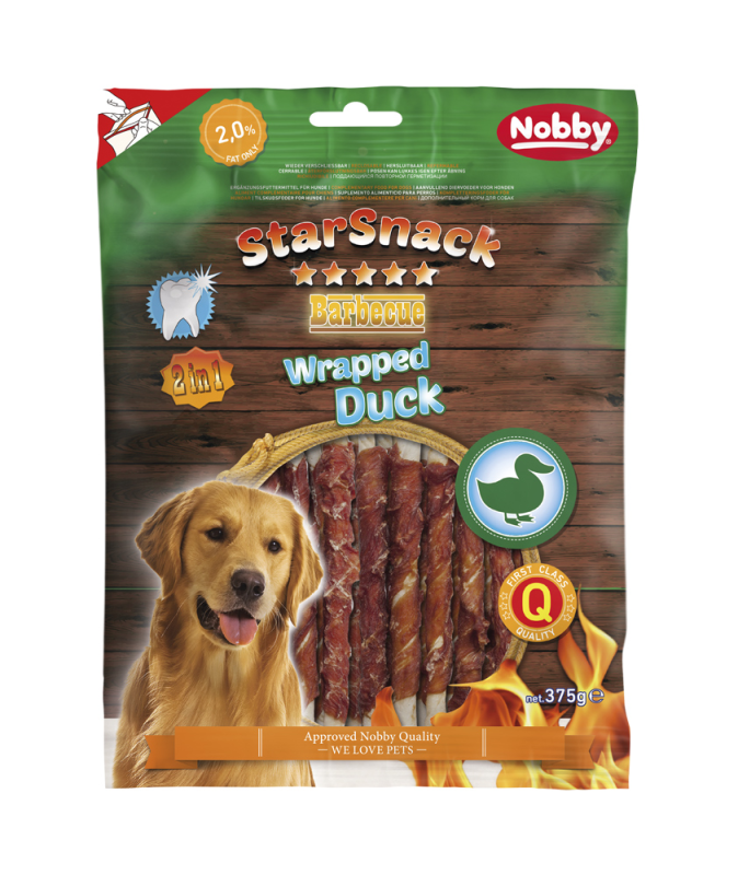 Starsnack BBQ Wrapped Duck 375g