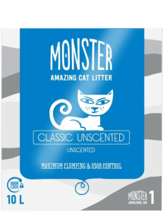 Monster Kattsand Unscented 10L