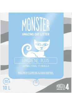 Monster Kattsand Hygiene Plus 10L