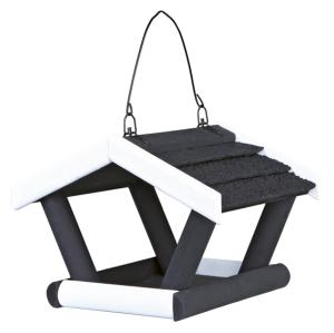 Svart/Vitt Vildfågelbord 17x14x19cm