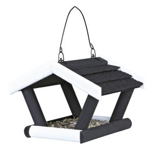 Svart/Vitt Vildfågelbord 17x14x19cm