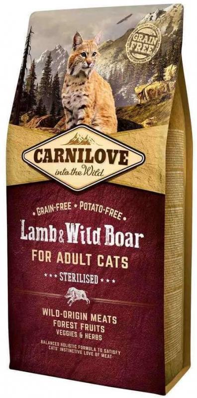 Carnilove CAT Lamb & Wild Boar - for Sterilised