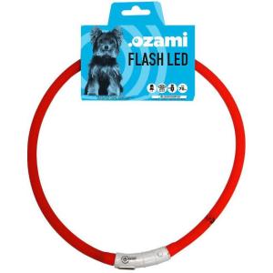 Halsband Flash LED Röd