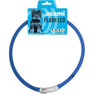 Halsband Flash LED Blå (70cm)